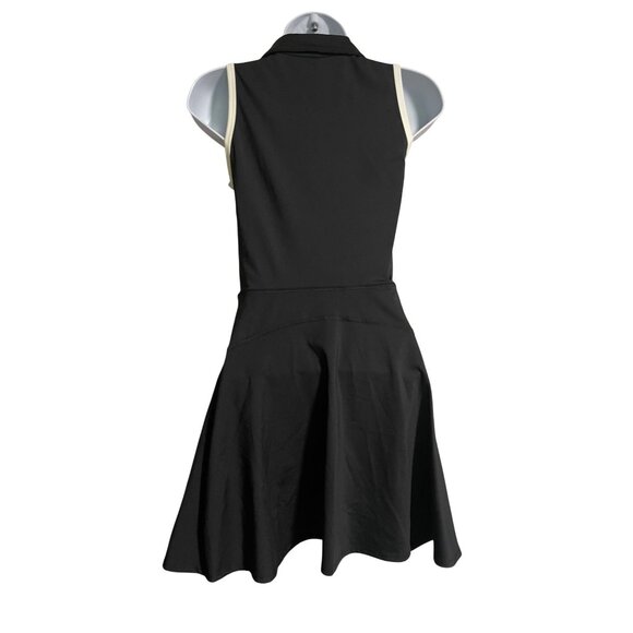 Sincerely Jules Active Womens Black Sleeveless A-Line Dress XS Golf Tennis - Picture 2 of 4